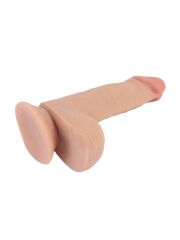 Dick Beats 18 cm Kıkırdaklı Gerçekçi Dildo | Vantuzlu Sert ve Gerçek Penis