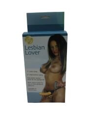 Lesbian Lover Çift Taraflı Belden Bağlamalı Protez Penis Ten | Çift Kullanımlı, Gerçekçi, Strap-On Set