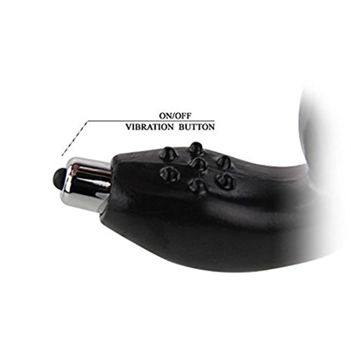 Prostat & Testis Uyarıcılı G-Spot Anal Plug – Titreşimli | 724Haz