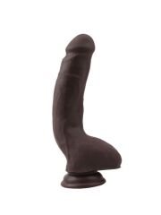 Carnal Pleasure Melez 23,5 cm Kıkırdaklı Ultra Gerçekçi Dildo - Büyük Boy, Bükülebilir Et Dokulu Seks Oyuncağı