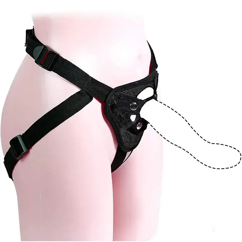 Ayarlı Dildo ve Vibratör Uyumlu Giyilebilir Kemer