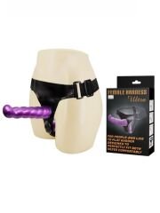CENSAN Çift Girişli Straplon Belden Bağlamalı Dildo
