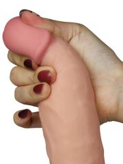 Titreşimli Dildo | Şarjlı, Gerçekçi Silikon ve Derin Uyarım Oyuncağı