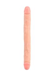 Ballsy Super Cock Ladybro Love Çift Taraflı Realistik Dildo - Et Dokulu ve Gerçekçi Tasarım