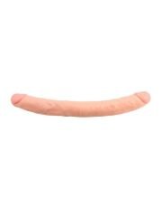Ballsy Super Cock Ladybro Love Çift Taraflı Realistik Dildo - Et Dokulu ve Gerçekçi Tasarım