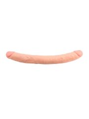 Ballsy Super Cock Ladybro Love Çift Taraflı Realistik Dildo - Et Dokulu ve Gerçekçi Tasarım