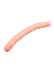 Ballsy Super Cock Ladybro Love Çift Taraflı Realistik Dildo - Et Dokulu ve Gerçekçi Tasarım