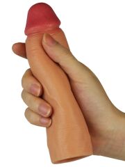Lovetoy Dolgulu Penis Kılıf 2,5 cm | Esnek Silikon, Performans ve Gecikme Destekli Aksesuar