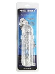 Penextender Tırtıklı Şeffaf Penis Kılıfı 16.3 cm | Uzatıcı & Kalınlaştırıcı Cinsel Aksesuar