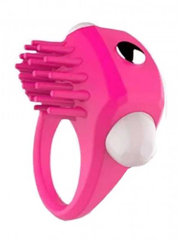 Klitoris Uyarıcılı Titreşimli Penis Halkası