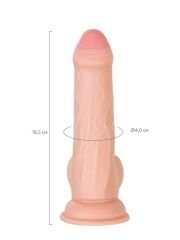 My Babe Kıkırdaklı Deri Katmanlı 18.5 cm Dildo | Gerçekçi Sert Yapılı Penis Modeli