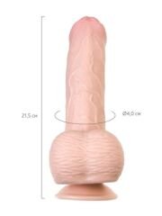 My Babe Kıkırdaklı Deri Katmanlı 21.5 cm Dildo | Gerçekçi Sert Yapılı Penis Modeli