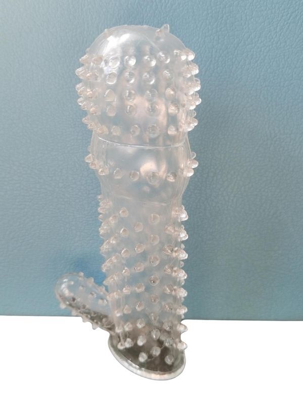 Saydam Tırtıklı Penis Kılıfı