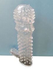 Saydam Tırtıklı Penis Kılıfı