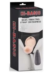 Hi Basic Penis Extender İçi Boş Titreşimli Belden Bağlamalı - Ten