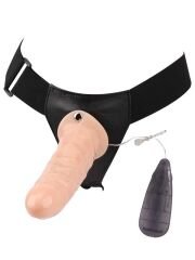 Hi Basic Penis Extender İçi Boş Titreşimli Belden Bağlamalı - Ten