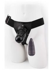 Hi Basic Penis Extender İçi Boş Titreşimli Belden Bağlamalı - Siyah