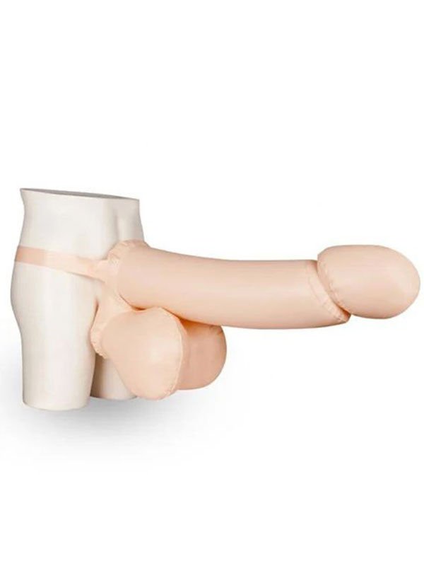 Jolly Booby Taranabilir Saçlı Takma Mega Penis – Gerçekçi ve Eğlenceli