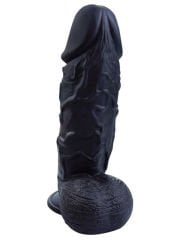 Noctis 26 cm Siyah Realistik Dildo | Vantuzlu Gerçekçi Penis Modeli