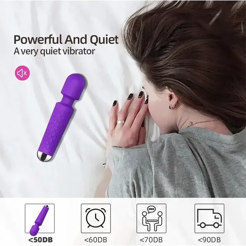 JoyFa 20 Fonksiyonlu Wand Değnek Vibratör