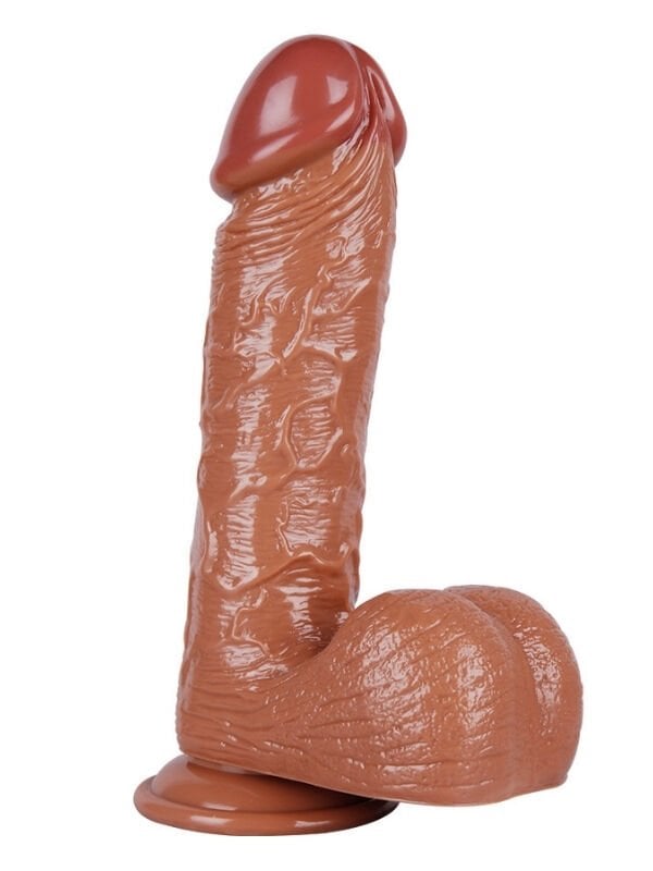 Noctis 26cm Kahverengi Realistik Kılıç Dildo No:163