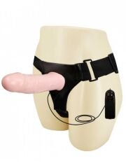 Ultra Çift Taraflı Titreşimli Belden Bağlamalı - Strap On