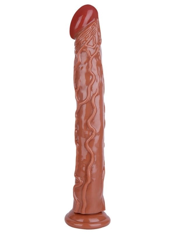 Noctis 34cm Kahverengi Realistik Kılıç Dildo No:164