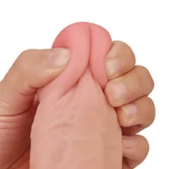LoveToy Sliding 20 Cm. Çift Katmanlı Dildo