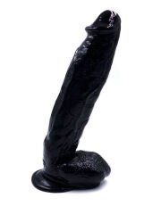 Noctis 31 cm Siyah Realistik Dildo | Dev Boy Realistik Penis