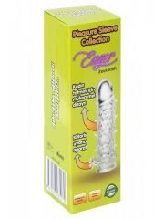 Eager Klitoris Uyarıcılı Tırtıklı Penis Kılıfı