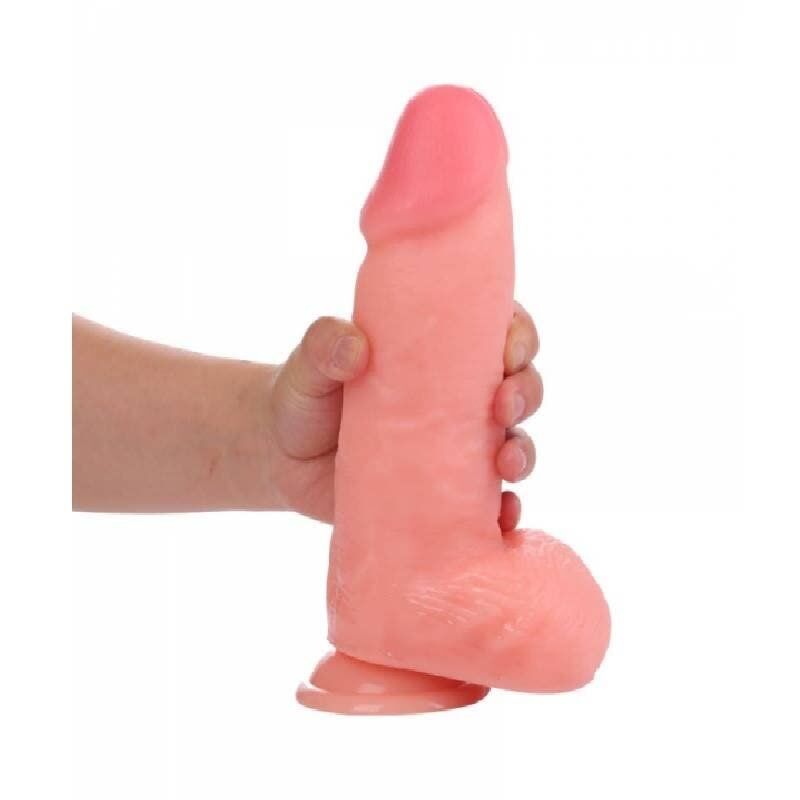 23,5 cm Realistik Kalın Dildo Penis – Güçlü Vantuz | 724Haz