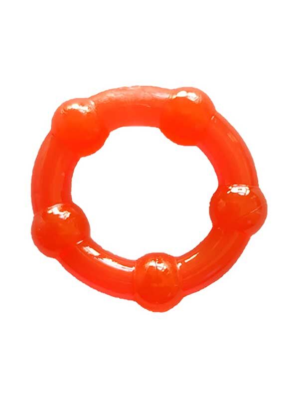 Censan Boğumlu Penis Halkası Kırmızı - Kan Akışını Destekleyici