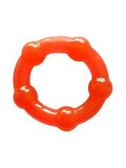 Censan Boğumlu Penis Halkası Kırmızı - Kan Akışını Destekleyici