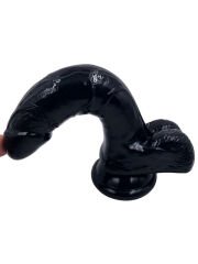 Noctis Siyah 19.2 cm Gerçekçi Dildo | Realistik Penis