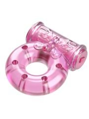 Censan Titreşimli Penis Halkası Pink Lovers