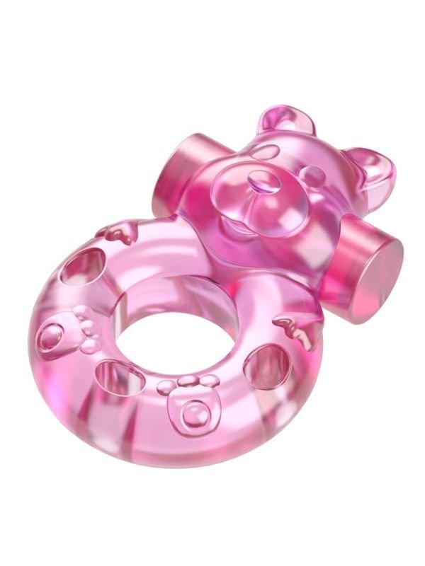 Sweet Bear Titreşimli Penis Halkası - Kolay Kullanım & Sürekli Titreşim