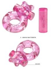 Sweet Bear Titreşimli Penis Halkası - Kolay Kullanım & Sürekli Titreşim