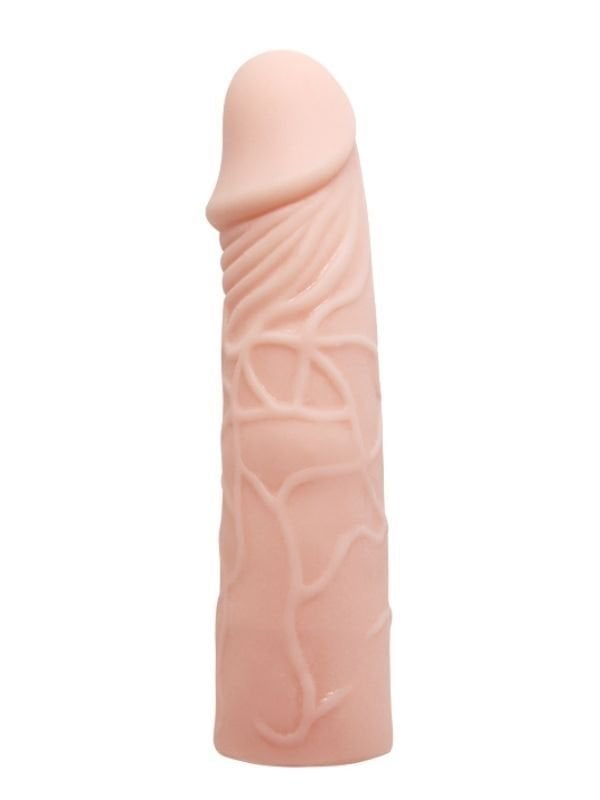 17cm Ten Rengi 6cm Dolgulu Penis Kılıfı