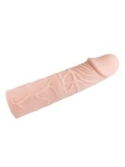17cm Ten Rengi 6cm Dolgulu Penis Kılıfı