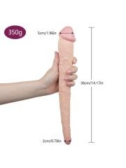 Censan 36 CM Çift Taraflı Lezbiyen Dildo