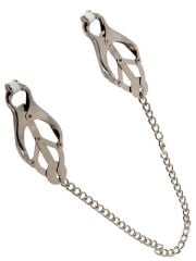 Göğüs Kelepçesi | Ayarlanabilir, Zincirli ve Uyarıcı Fantezi Oyuncağı