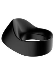 Titreşimli Şarjlı Penis Halkası – Siyah | Manyetik USB & Su Geçirmez Tasarım | 724Haz