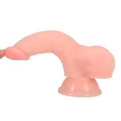 Sevindik Medikal Bent Love 17 Cm Gerçekçi Maksimum Dildo
