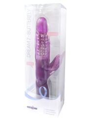 Kelebek Vibratör 18 cm | Çift Uçlu, Şarjlı, Su Geçirmez