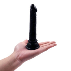 Siyah Gerçekçi 15 cm Anal Dildo | Sert Yapı, Derin Uyarım