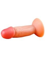 Ten Rengi 11 cm Mini Dildo | Gerçekçi, Damarlı ve Esnek Silikon Yapı