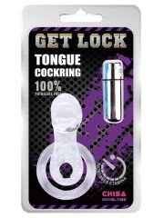 Get Lock Titreşimli Dilli Penis ve Testis Halkası - 7 Ritimli & Esnek