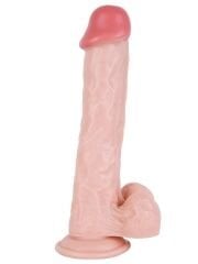 Ten Rengi 30 cm Gerçekçi Dildo | Damarlı, Esnek ve Silikon Büyük Boy Model