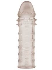 Extra Texture Sleeve Tırtıklı Penis Kılıfı - Gri