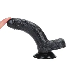 David 19 cm Vantuzlu Realistik Penis – Gerçek Dokulu | 724Haz